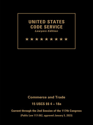 cover image of United States Code Service